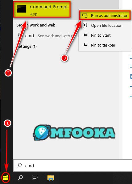 إظهار الملفات المخفية عن طريق CMD في الويندوز
