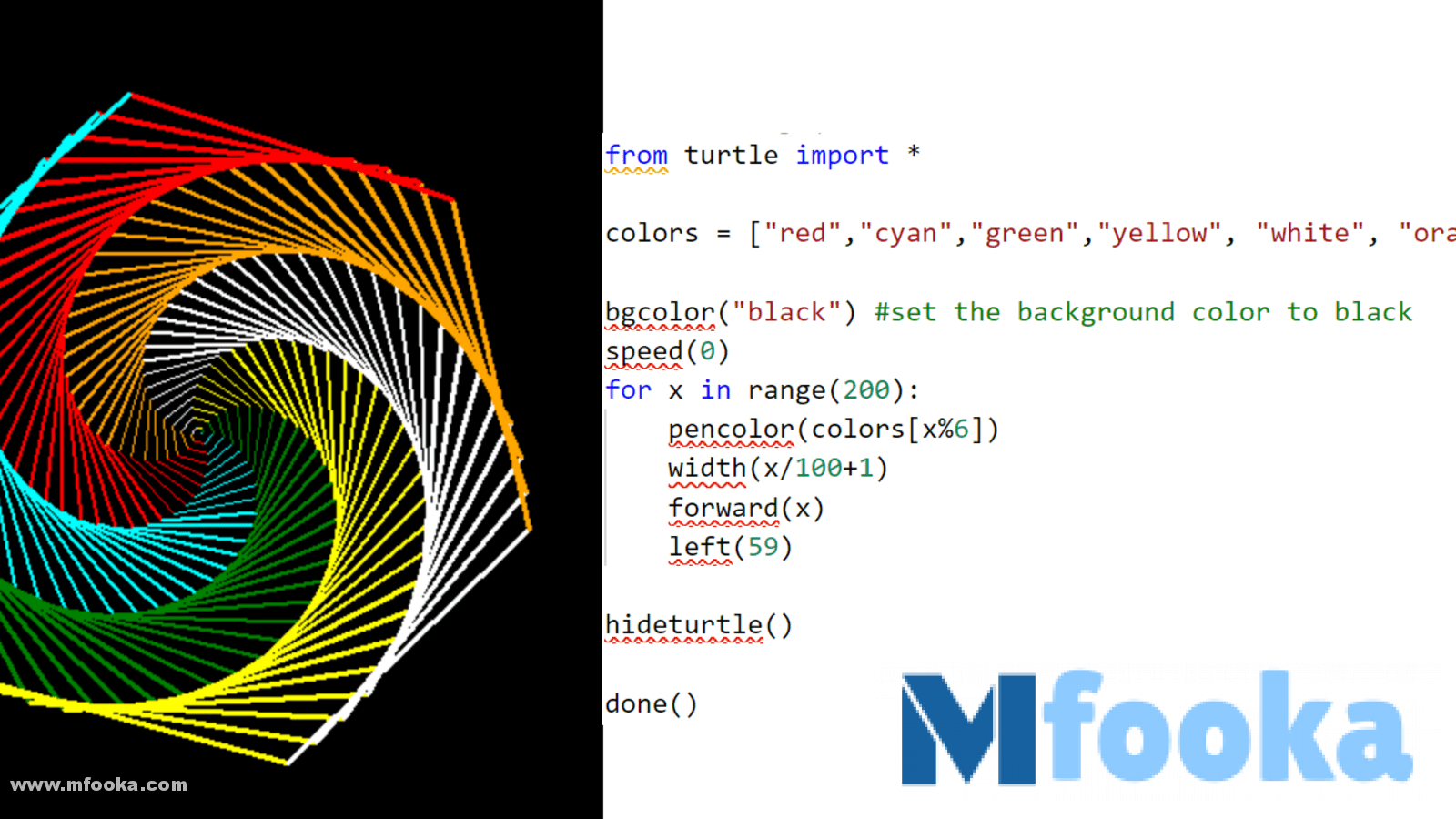 تحميل برنامج Python Turtle للكمبيوتر | برنامج السلحفاة - Mfooka