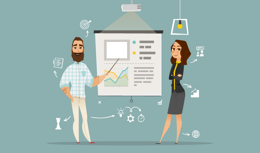 برزنتيشن لمدة خمس دقائق عن المستقبل