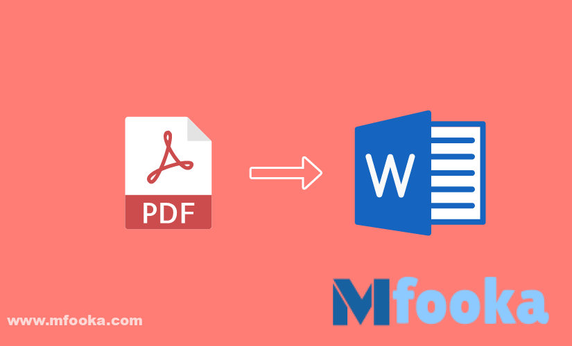 تحويل ملف pdf الى word مجانا