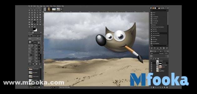 خصائص تحميل gimp